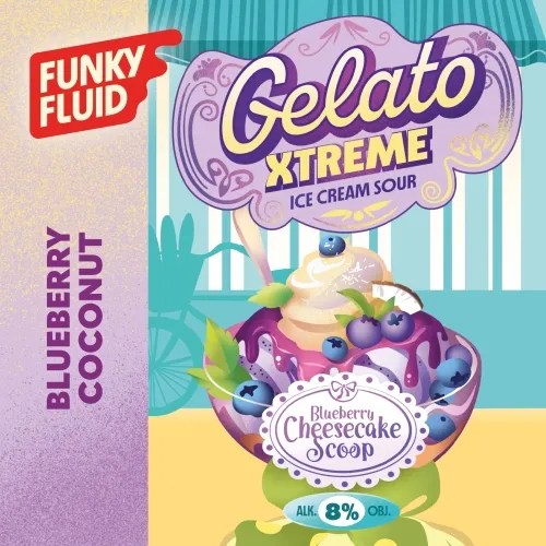 Gelato XTREME: Blueberry Cheesecake Scoop